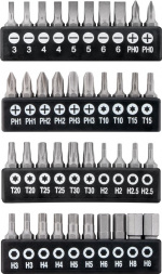 Goobay Verktøysett med 58 skrutrekkere for alt skru-, monterings- og gjør-det-selv-arbeid