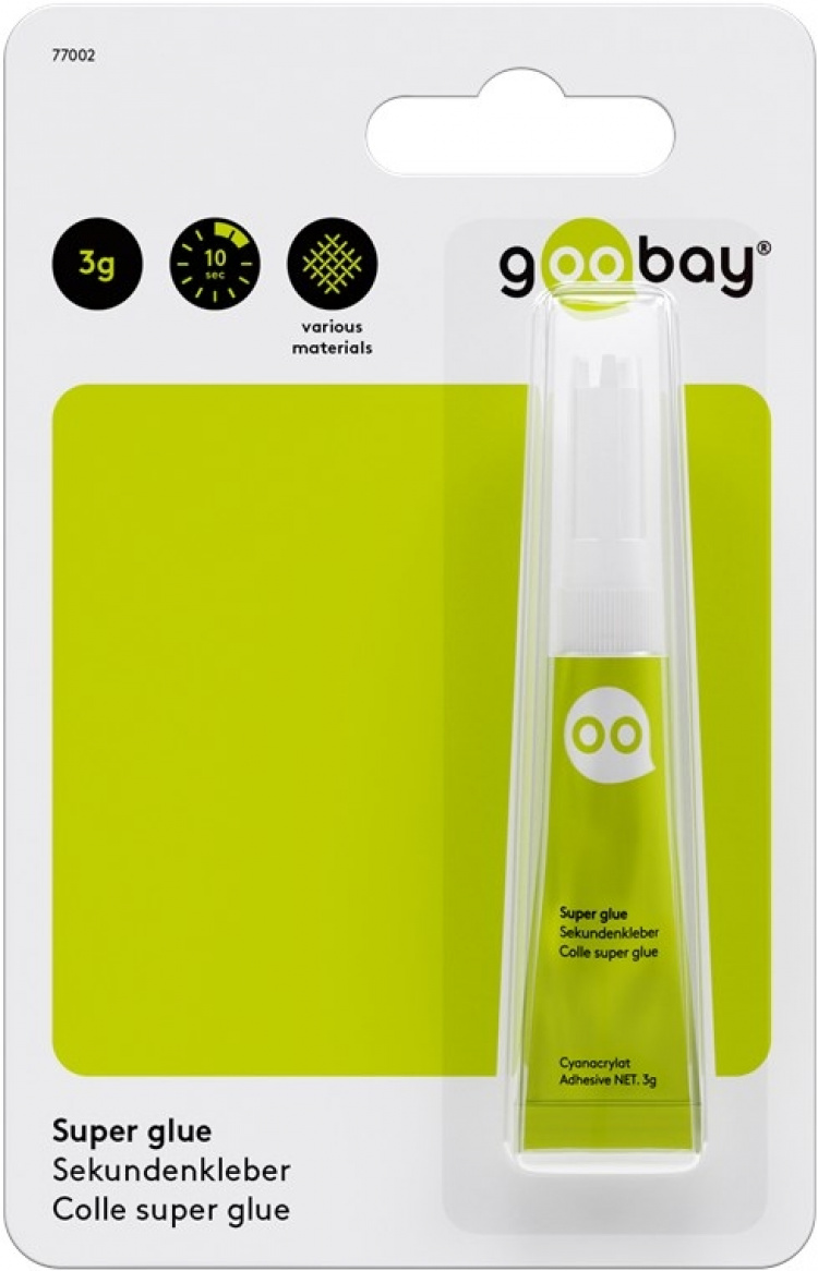 Goobay Superlim 3 g egnet for mange underlag Goobay Superlim 3 g egnet for mange underlag