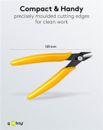 Fixpoint Presisjonssidetang, 125 mm, ideell for elektrikere og finmekanikere