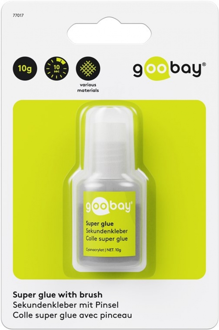 Goobay Superlim 10 g egnet for mange underlag