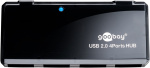 Goobay 4-veis USB 2.0 Hi-Speed HUB for tilkobling av opptil 4 USB-enheter med én USB-tilkobling Goobay 4-veis USB 2.0 Hi-Speed HUB for tilkobling av opptil 4 USB-enheter med én USB-tilkobling