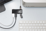 Goobay 4-veis USB 2.0 Hi-Speed HUB for tilkobling av opptil 4 USB-enheter med én USB-tilkobling Goobay 4-veis USB 2.0 Hi-Speed HUB for tilkobling av opptil 4 USB-enheter med én USB-tilkobling