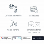 WiZ WiFi Smart RGBW utendørs lysstripe 5m WiZ WiFi Smart RGBW utendørs lysstripe 5m