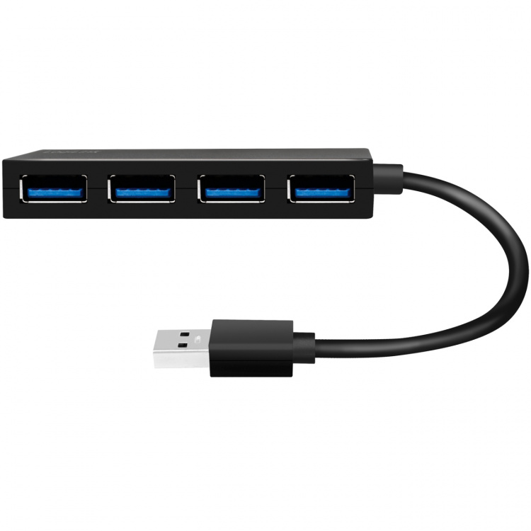 LogiLink USB 3.0-hub (3.2 Gen1) med 4 USB-A-porter