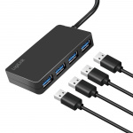 LogiLink USB 3.0-hub (3.2 Gen1) med 4 USB-A-porter