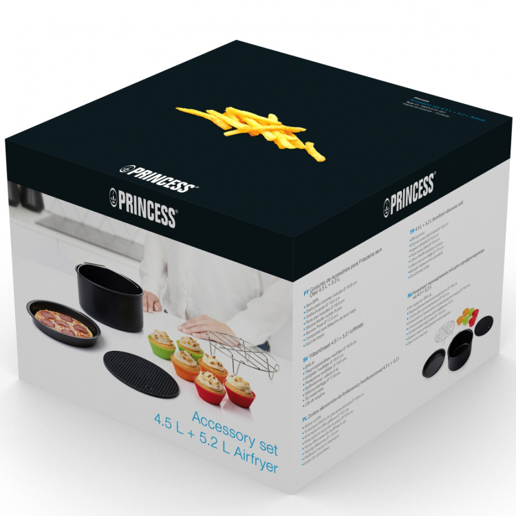 Princess Aifryer Kit Tilbehørssett for aerofryer 4,5l-5,5l