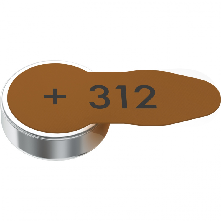 Varta Høreapparatbatteri 312 / A312 / PR41 8-pakning