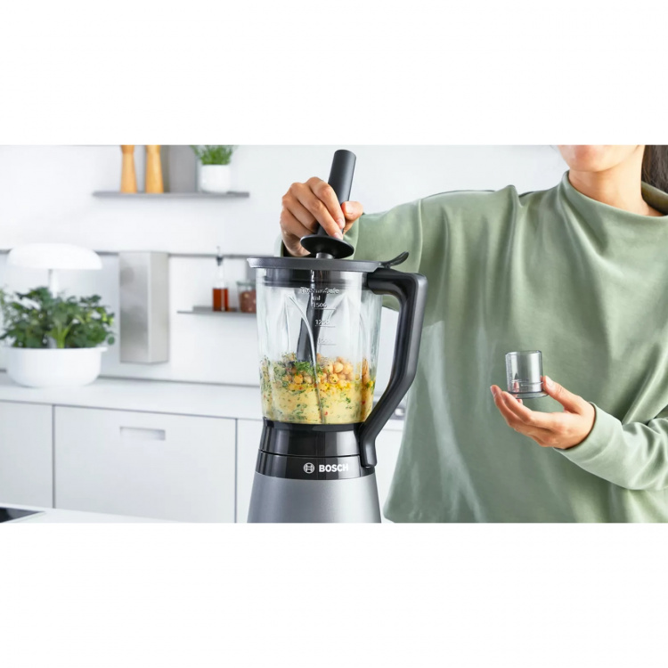 Bosch Blender, 1200 W, Sølv MMB6172S 1,5l