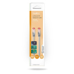 Nedis CAT6 Nettverkskabel | RJ45 Han | RJ45 Han | S/FTP | 0.50 m | Innendørs | Rund | LSZH | Grå | Boks