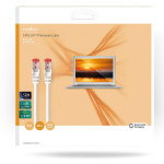 Nedis CAT6 Nettverkskabel | RJ45 Han | RJ45 Han | S/FTP | 20.0 m | Innendørs | Rund | LSZH | Hvit | Boks
