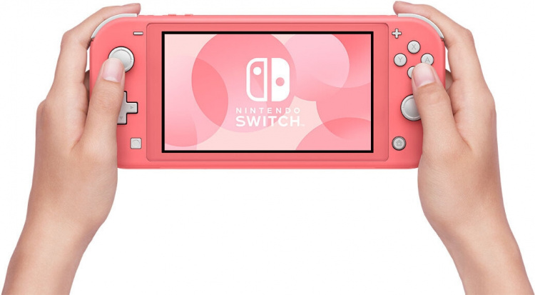 Nintendo Switch Lite spillkonsoll, rosa Nintendo Switch Lite spillkonsoll, rosa