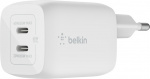 Belkin BoostCharge Pro USB-C GaN 65 W PD 3.0-lader med to porter Belkin BoostCharge Pro USB-C GaN 65 W PD 3.0-lader med to porter