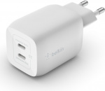Belkin BoostCharge Pro USB-C GaN 65 W PD 3.0-lader med to porter Belkin BoostCharge Pro USB-C GaN 65 W PD 3.0-lader med to porter