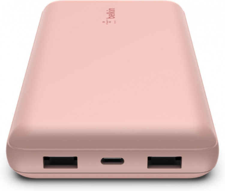 Belkin 20K powerbank, 20 000 mAh, Farge: Rosa