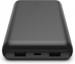 Belkin 20K powerbank, 20 000 mAh, Farge: Svart