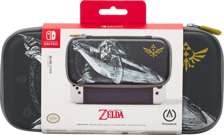 PowerA Slim Case Battle-Ready Link beskyttelsesveske, Nintendo Switch PowerA Slim Case Battle-Ready Link beskyttelsesveske, Nintendo Switch