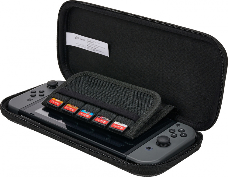 PowerA Slim Case Charcoal beskyttelsesveske, Nintendo Switch PowerA Slim Case Charcoal beskyttelsesveske, Nintendo Switch