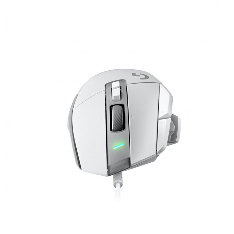 Logitech G502 X spillmus, hvit