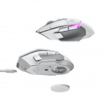 Logitech G502 X Plus trådløs spillmus, hvit/premium