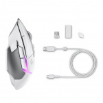 Logitech G502 X Plus trådløs spillmus, hvit/premium