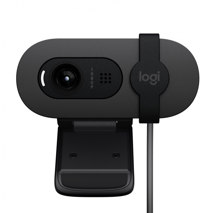 Logitech Brio 100 Full HD-webkamera, grafitt