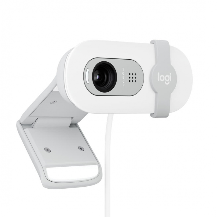 Logitech Brio 100 Full HD-webkamera, Off-white