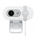 Logitech Brio 100 Full HD-webkamera, Off-white