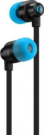 Logitech G333 In-ear spillhodetelefoner, svart