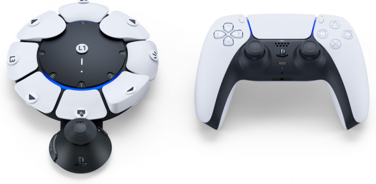 PS5-kontroller for spillere med funksjonsnedsettelser PS5-kontroller for spillere med funksjonsnedsettelser