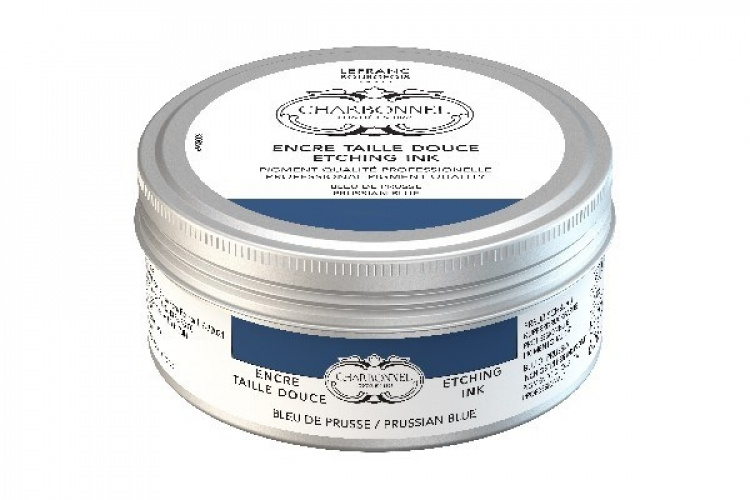 LB Charbonnel Intaglio Etching Ink 200Ml Prussian Blue 046