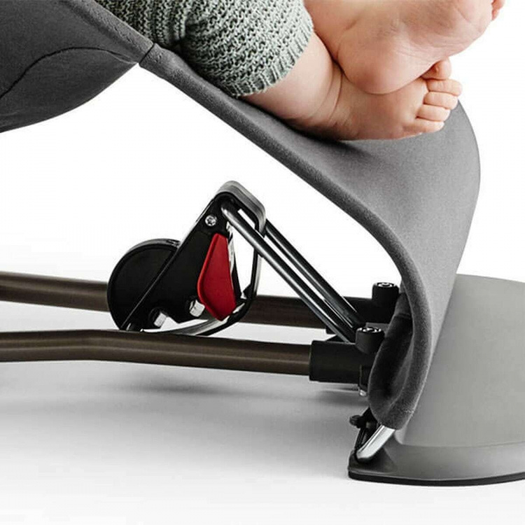 BabyBjörn Bliss sitter, antrasitt, bomull