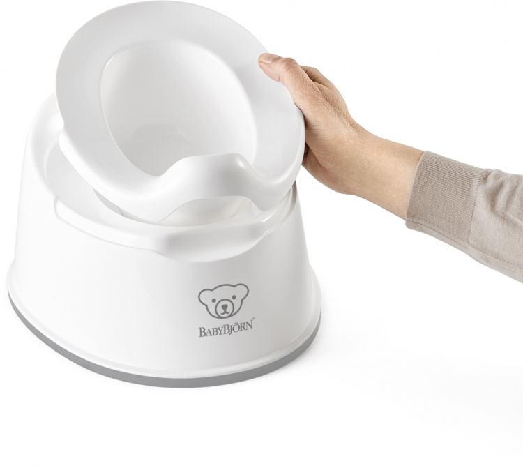 BabyBjörn Smart Pot, hvit