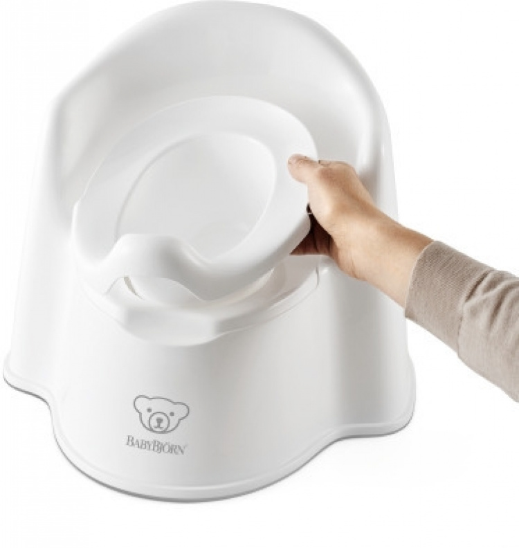 BabyBjörn Pottestol, hvit