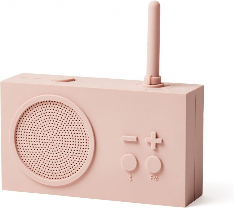 Lexon Tykho3 FM-radio med Bluetooth, Farge: Rosa