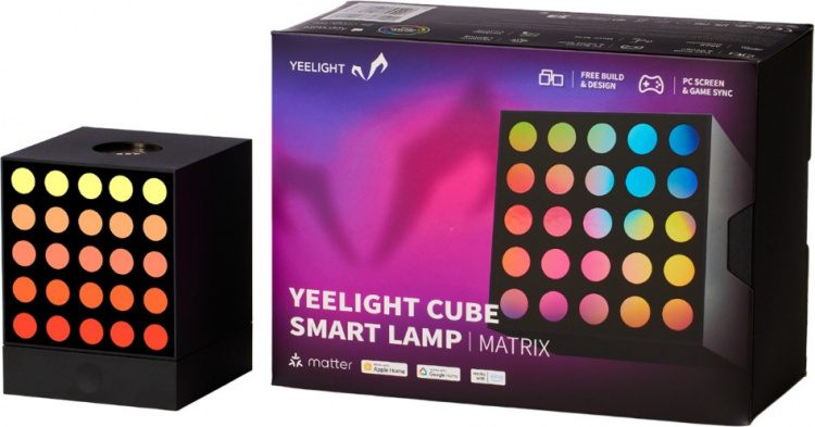 Yeelight Cube Smart-lampe, Matrix