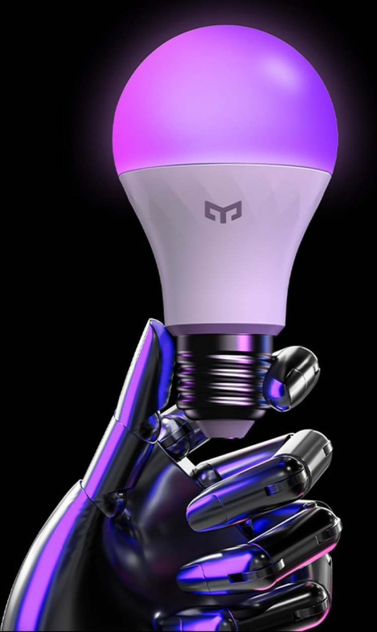 Yeelight LED Smart Bulb W4 Lite Flerfarget smartpære, E27, 4-pakning