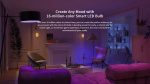Yeelight LED Smart Bulb W4 Lite Flerfarget smartpære, E27, 4-pakning