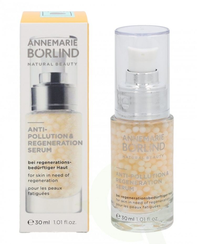 Annemarie Borlind Anti-forurensning og regenererende serum 30 ml