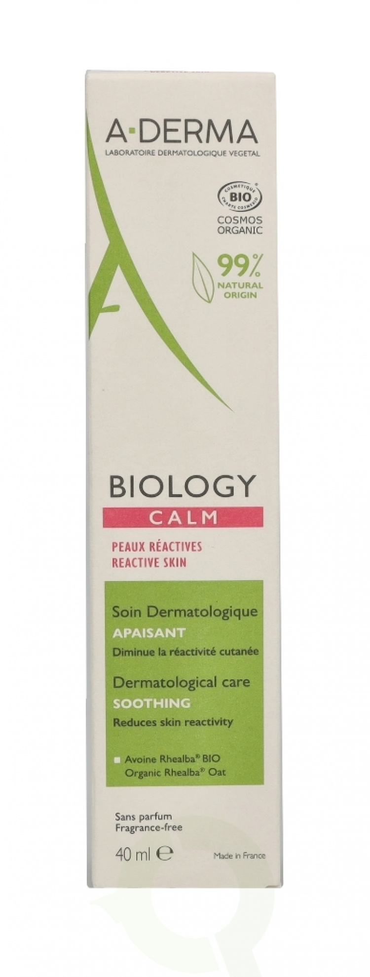A-Derma Biology Calm Dermatological Care 40 ml Soothing