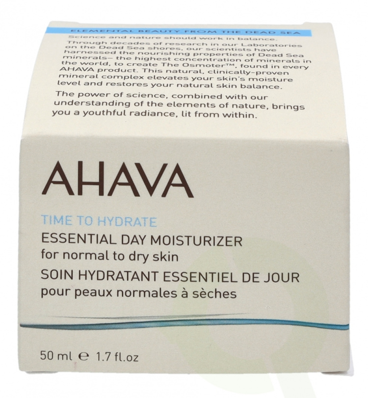 Ahava T.T.H. Essential Day Moisturizer 50 ml Normal/Dry Skin