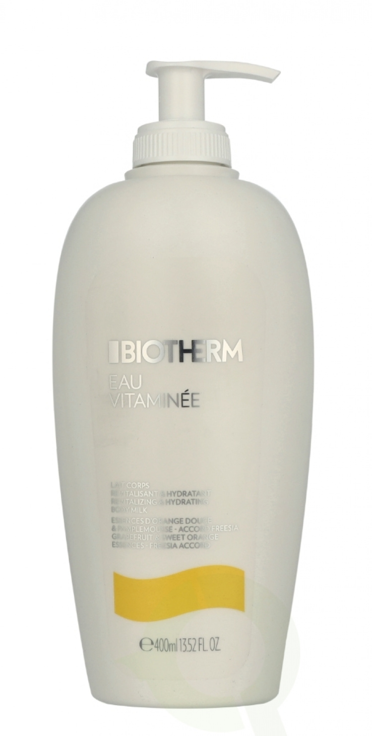 Biotherm Eau Vitaminee Parfymert kroppsmelk 400 ml Fuktighetsgivende - Utjevnende - Oppfriskende
