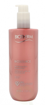 Biotherm Biosource Mykgjørende og sminkefjernende melk 400 ml Tørr hud
