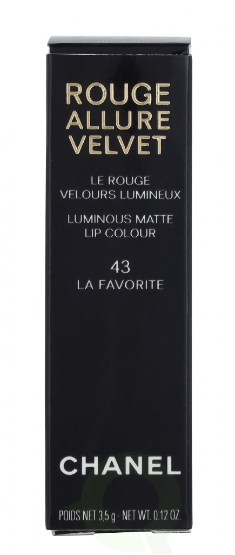 Chanel Rouge Allure Velvet Luminous Matte Lip Colour 3.5 gr #43 La Favorite