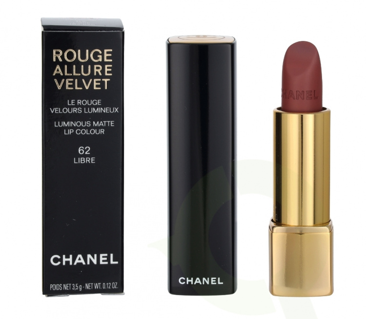 Chanel Rouge Allure Velvet Luminous Matte Lip Colour 3.5 gr #62 Libre