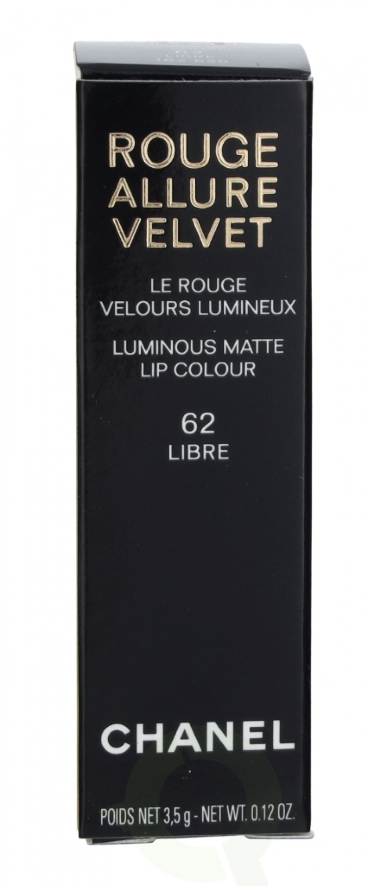 Chanel Rouge Allure Velvet Luminous Matte Lip Colour 3.5 gr #62 Libre