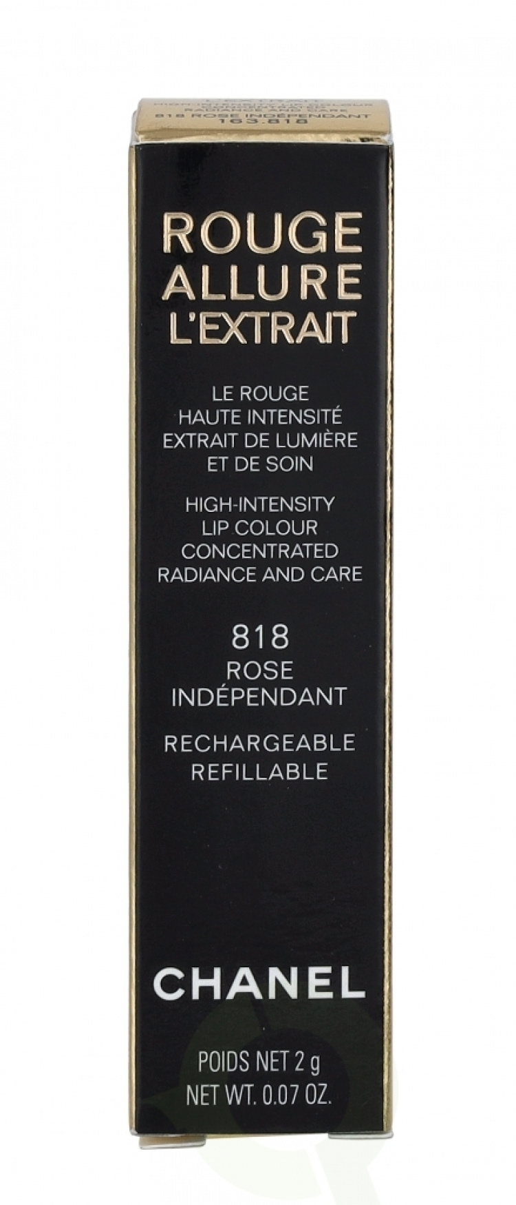 Chanel Rouge Allure L\'Extrait High-Intensity Lip Colour 2 gr #818 Rose Independant