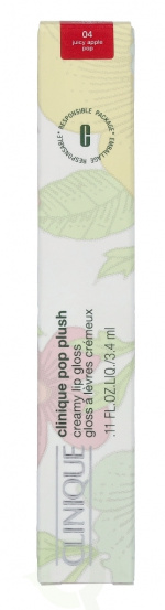 Clinique Pop Plush Creamy Lip Gloss 3.4 ml #04 Juicy Apple Pop