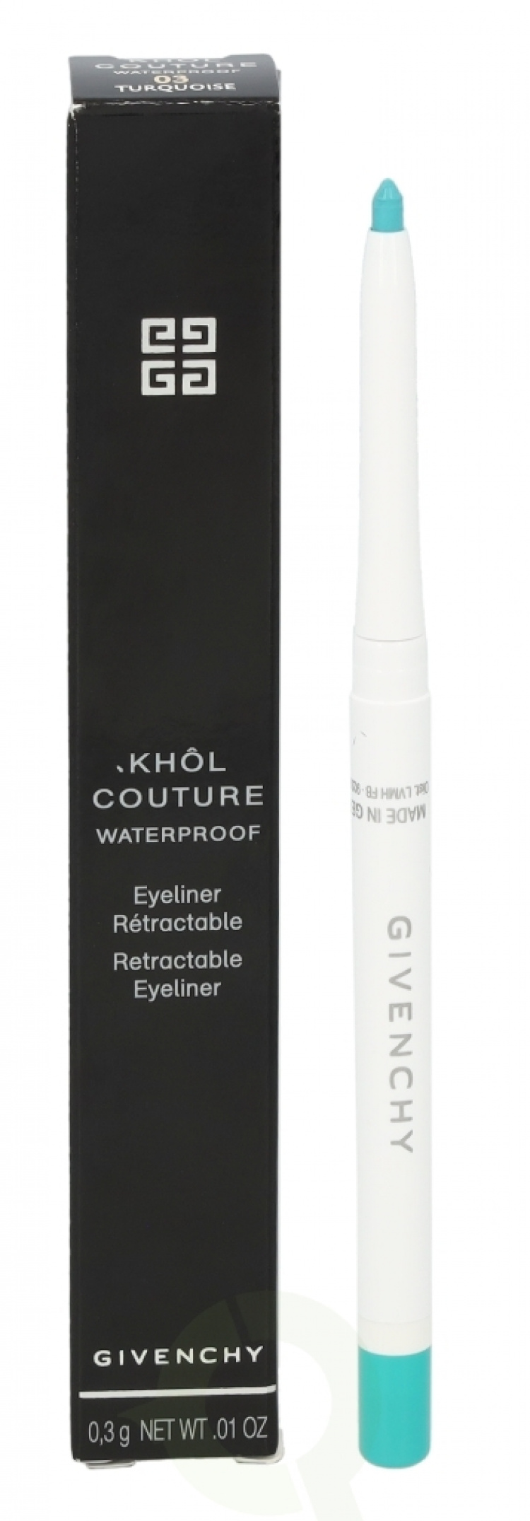 Givenchy Khol Couture Waterproof Eyeliner 0.3 gr #03 Turqoise
