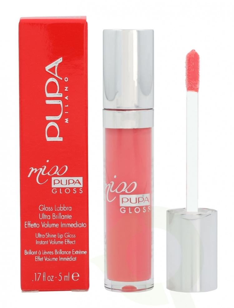 Pupa Milano Pupa Miss Pupa Ultra-Shine Lip Gloss 5 ml #302 Ingenious Pink