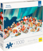 Mauri Kunnas julepuslespill, 1000 brikker